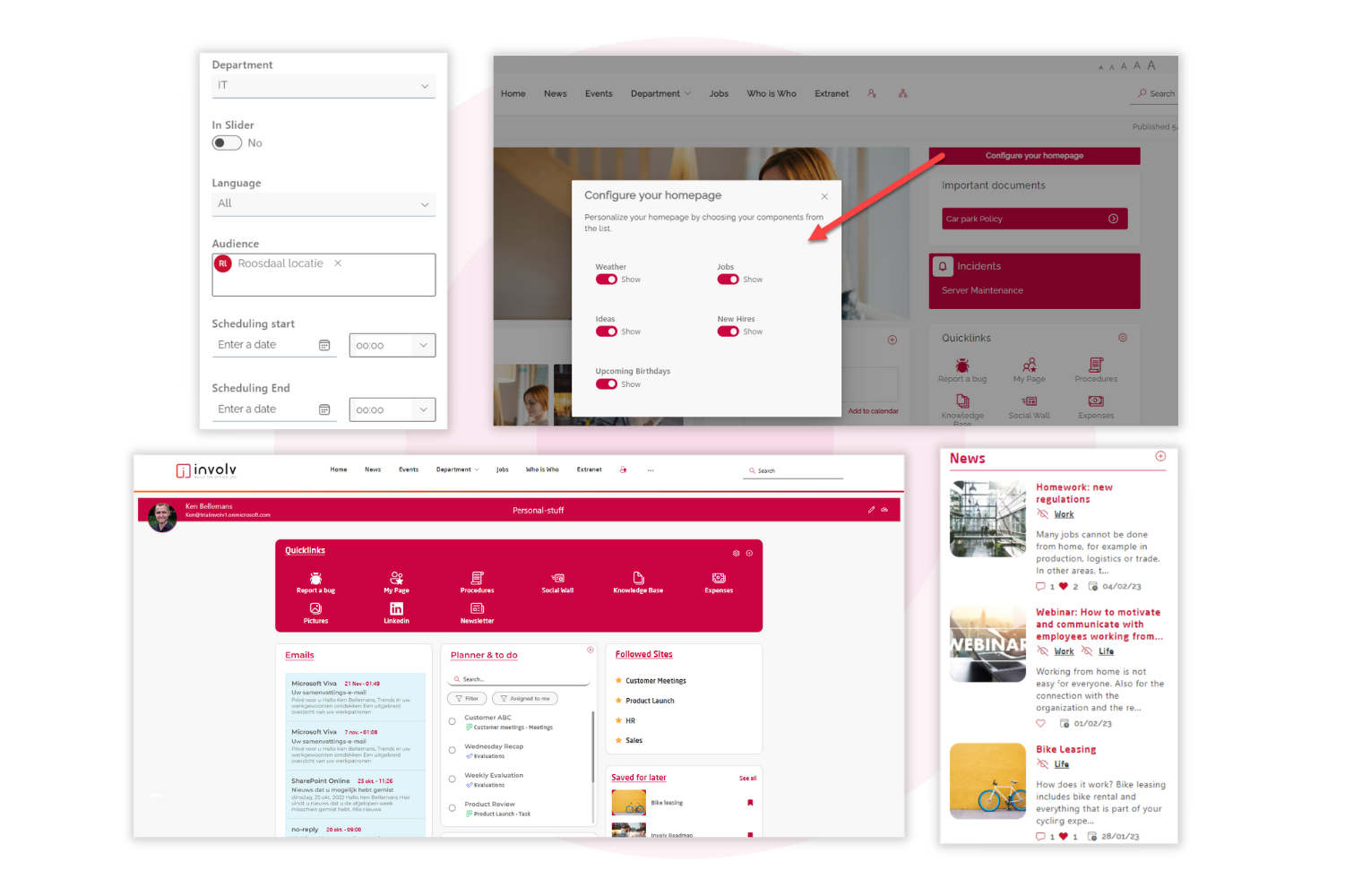 2-involv-intranet-personalize-your-intranet