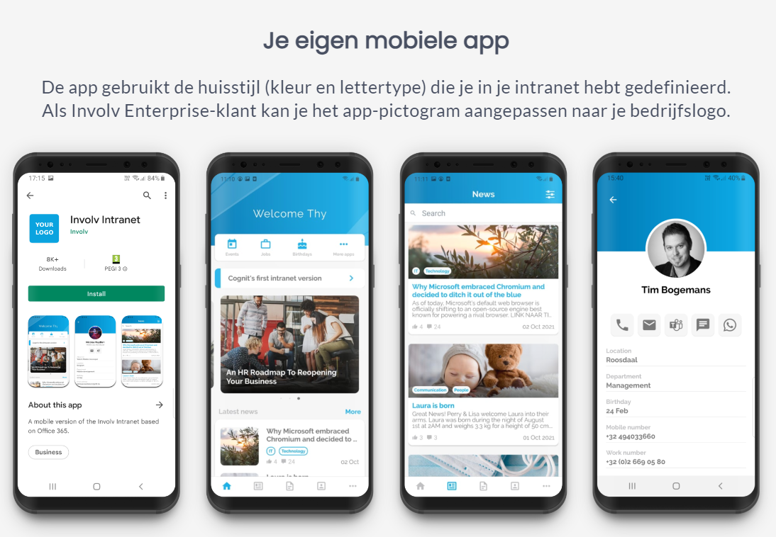 Involv mobiele app